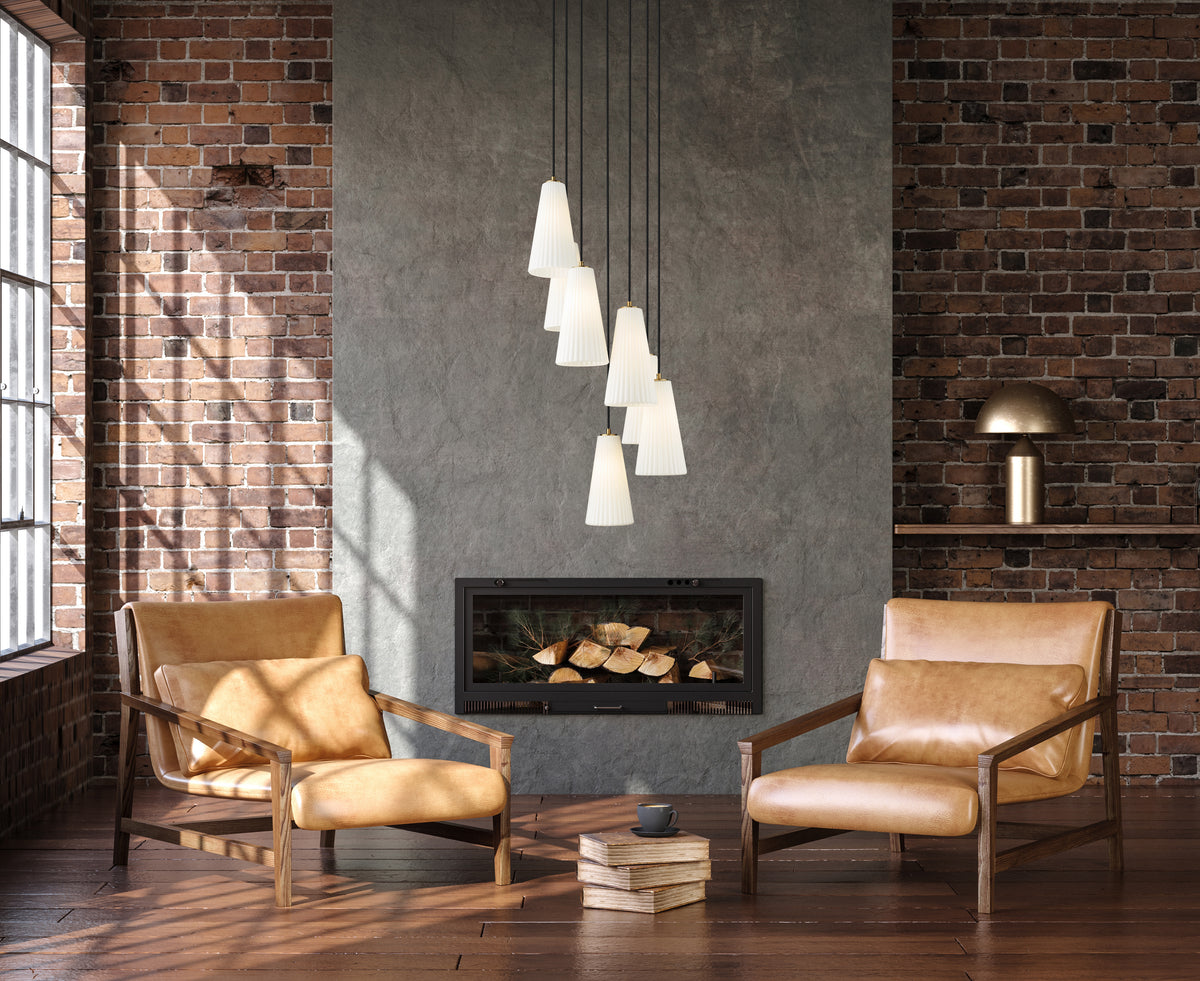Lustre Farrell Or moderne, 18", 13 3/4" – vue 2