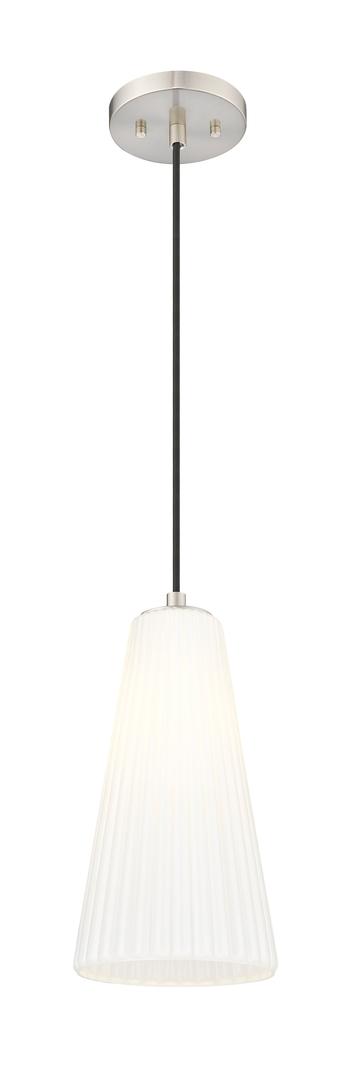 Mini-suspension Farrell Câble, Nickel brossé, 13 3/4" – vue 4