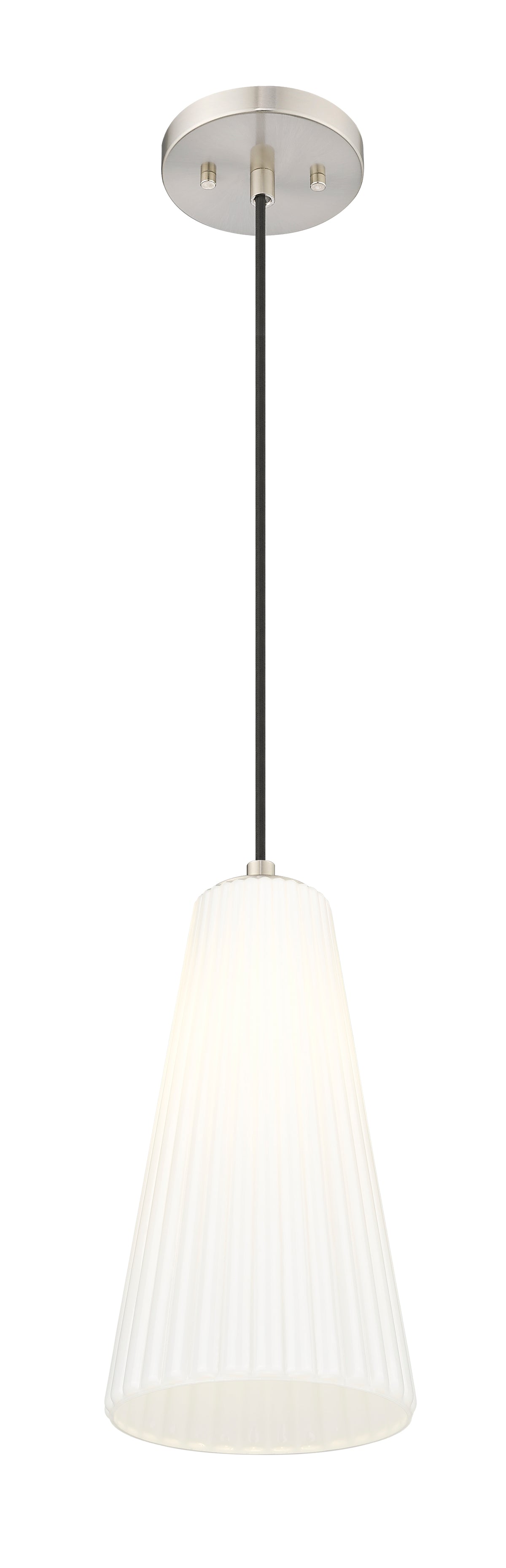 Mini-suspension Farrell Câble, Nickel brossé, 13 3/4" – vue 5