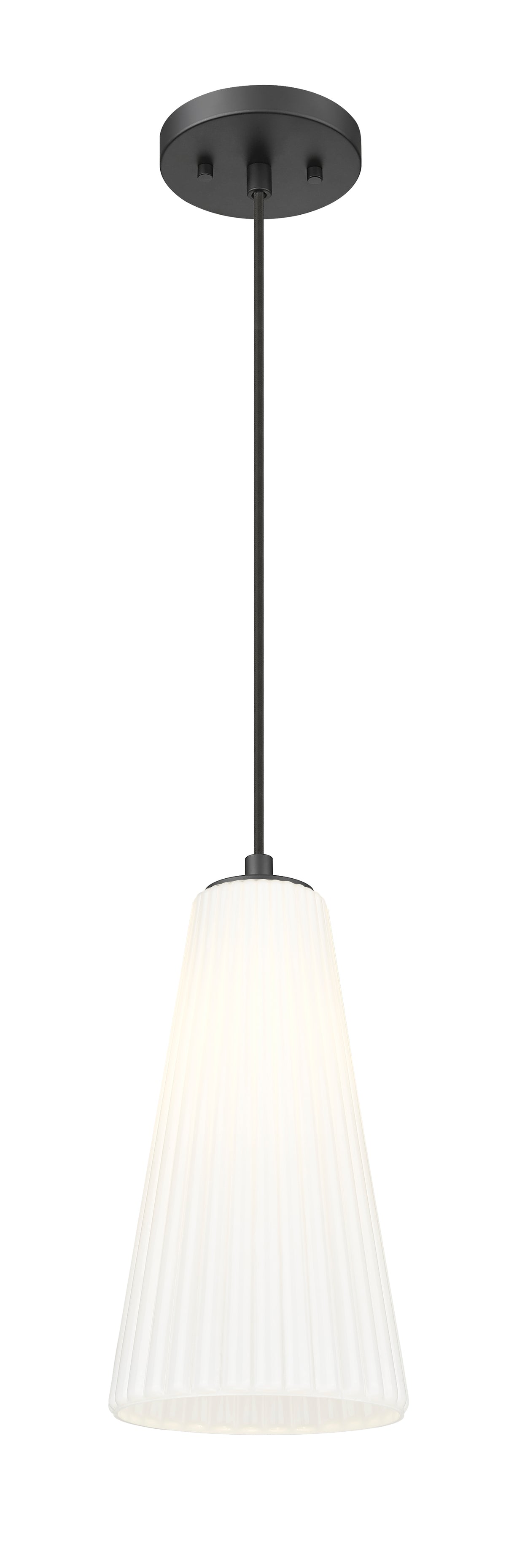 Mini-suspension Farrell Câble, Noir mat, 13 3/4" – vue 4