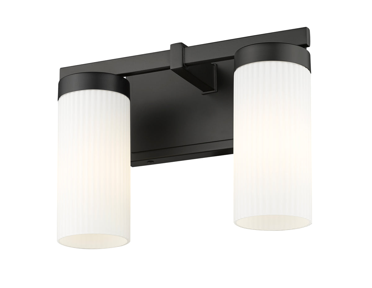 Luminaire de vanité Danica Noir mat, 11 3/4" – vue 4
