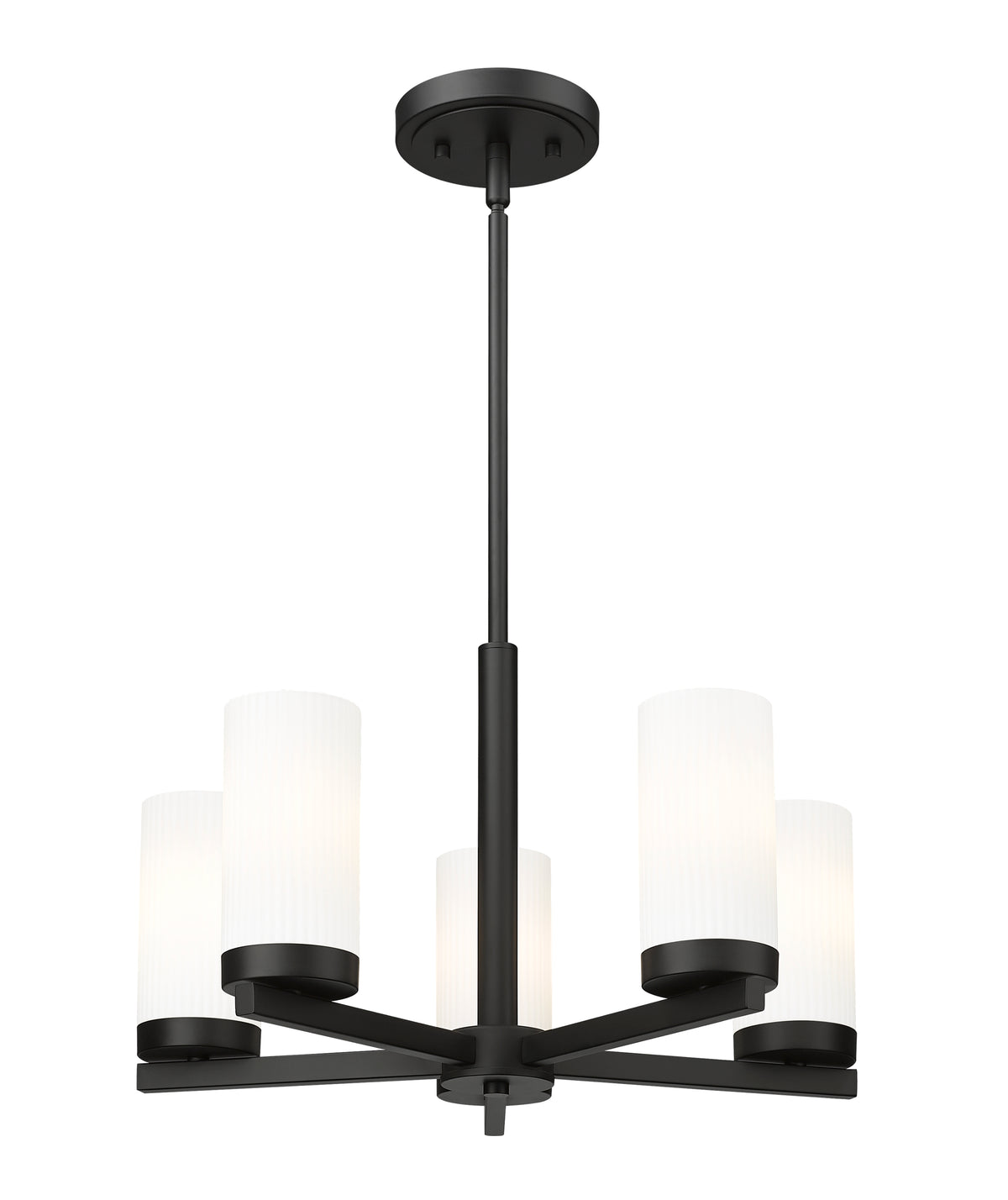 Lustre Danica Noir mat, 19 1/2" – vue 4