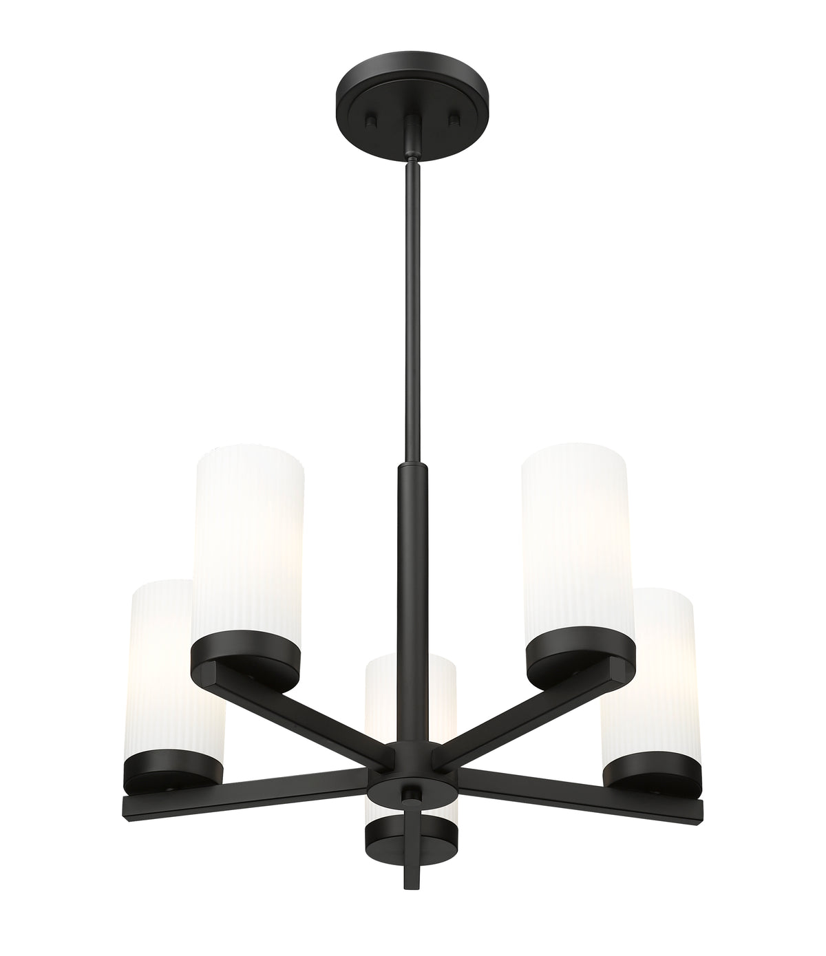 Lustre Danica Noir mat, 19 1/2" – vue 5