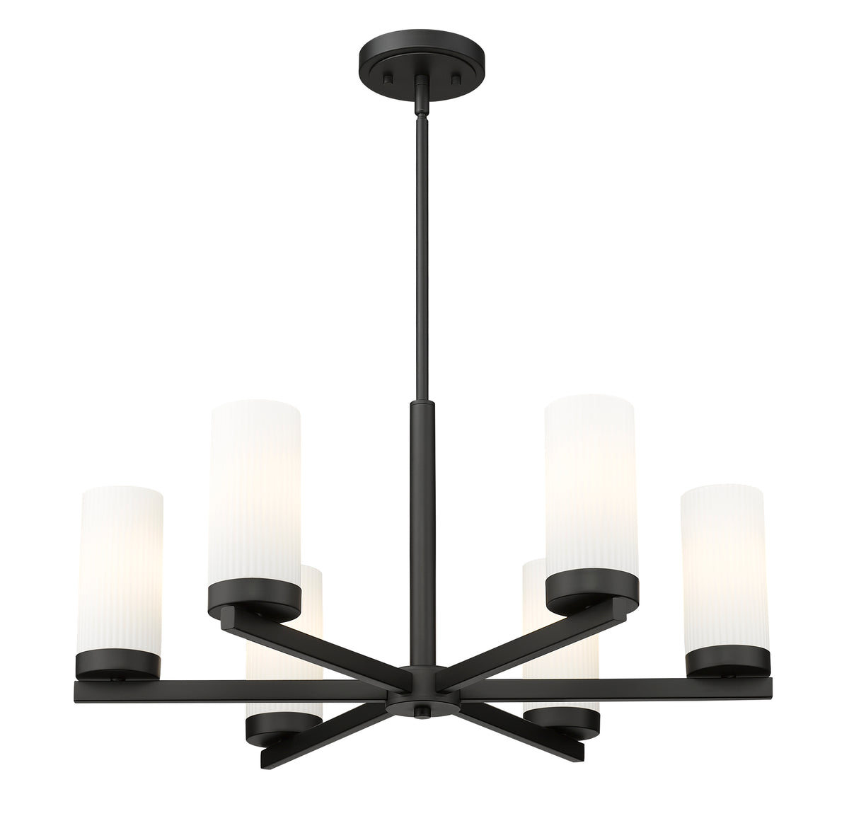 Lustre Danica Noir mat, 26" – vue 5