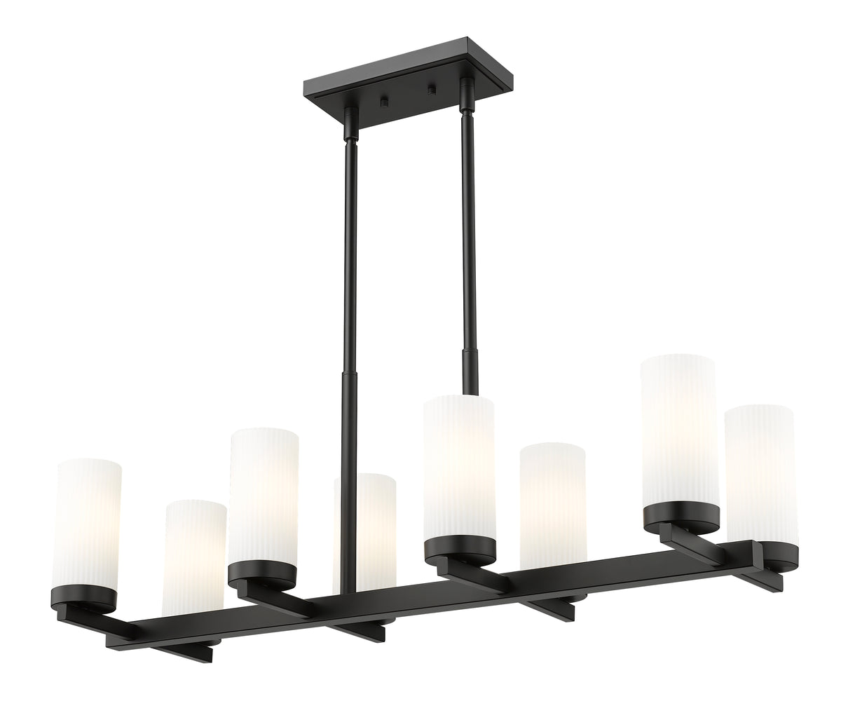 Suspension linéaire Danica Noir mat – vue 4