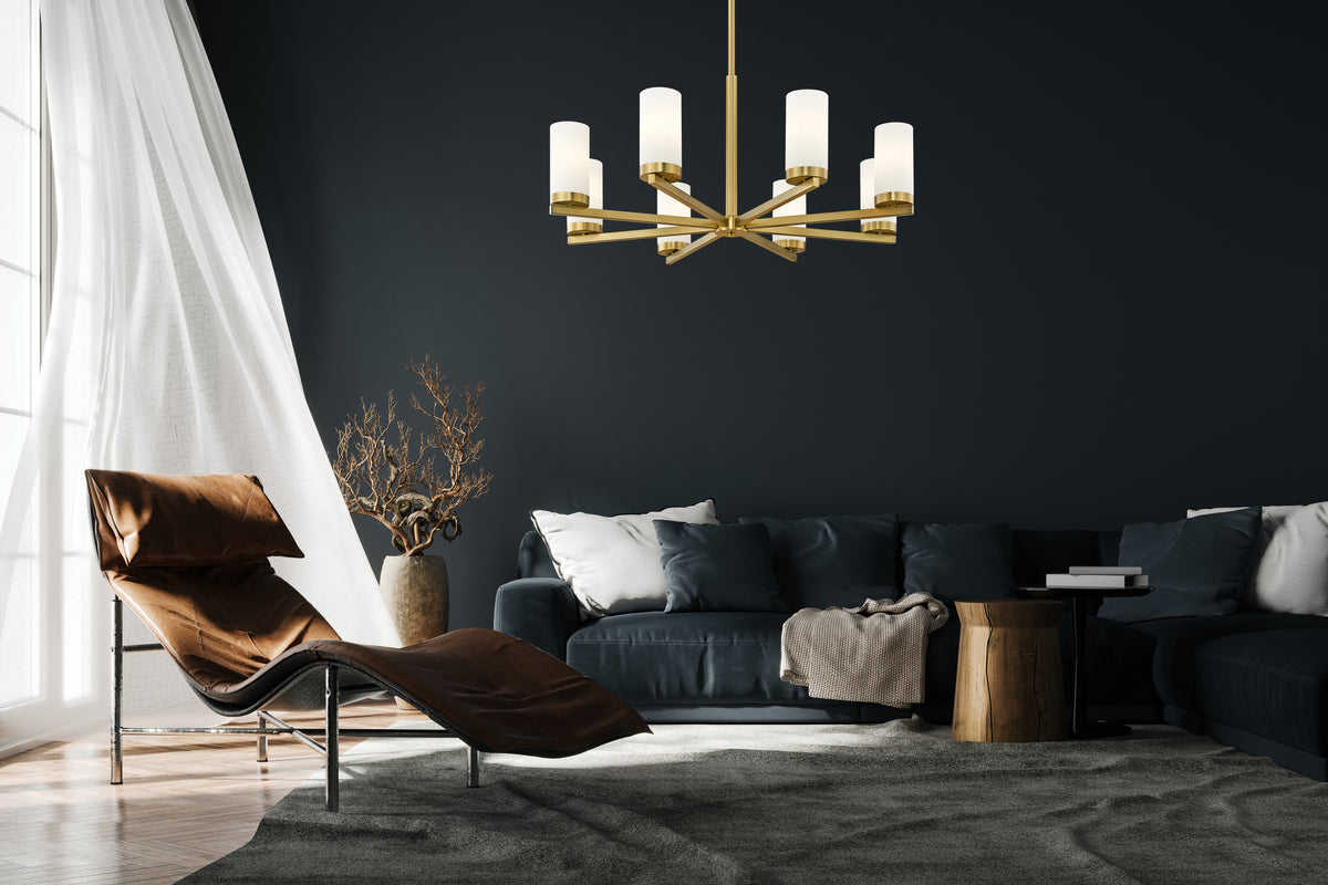 Lustre Danica Or moderne, 31 1/2" – vue 3