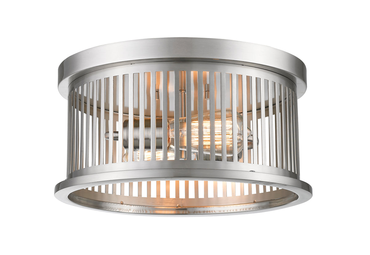 Plafonnier Camellia Nickel brossé, 13 1/8" – vue 2