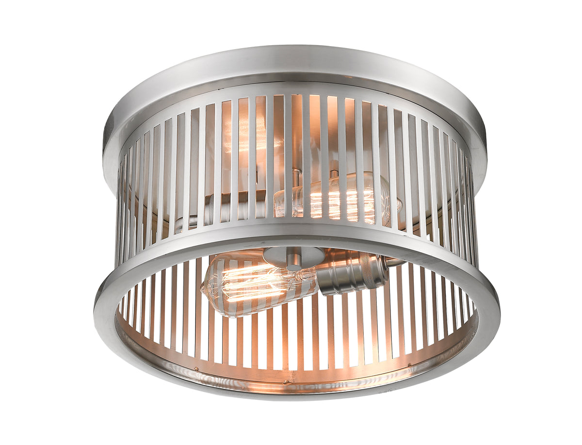 Plafonnier Camellia Nickel brossé, 13 1/8" – vue 3
