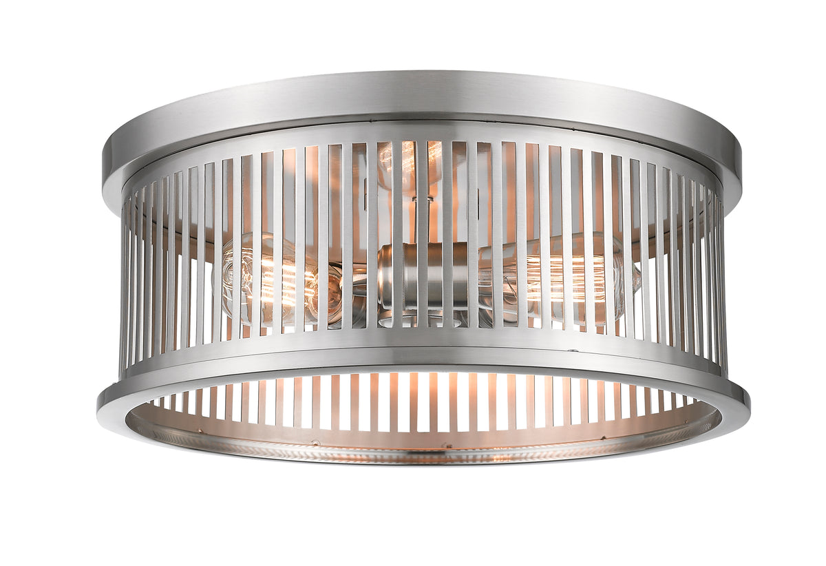 Plafonnier Camellia Nickel brossé, 16" – vue 2