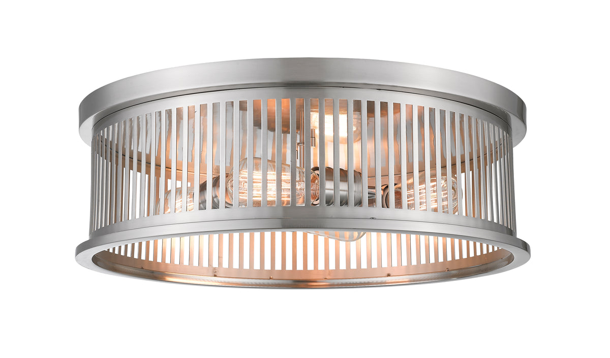 Plafonnier Camellia Nickel brossé, 20" – vue 2