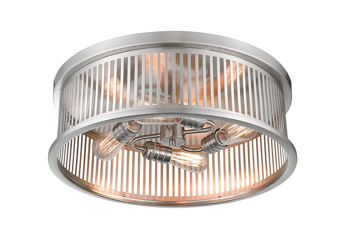 Plafonnier Camellia Nickel brossé, 20" – vue 3
