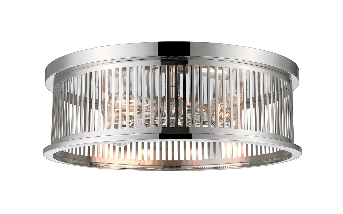 Plafonnier Camellia Nickel poli, 20" – vue 2