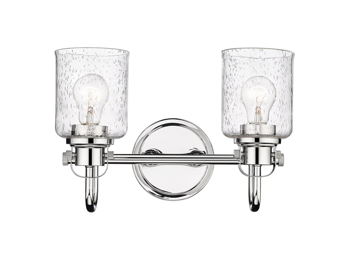 Luminaire de vanité Kinsley Chrome, 14 1/2" – vue 5