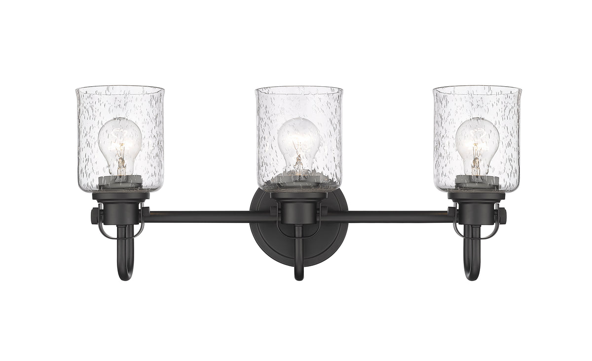 Luminaire de vanité Kinsley Noir mat, 22" – vue 5