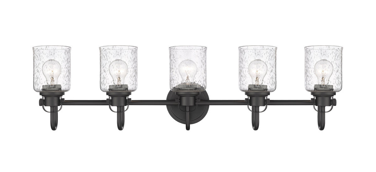 Luminaire de vanité Kinsley Noir mat, 35" – vue 5