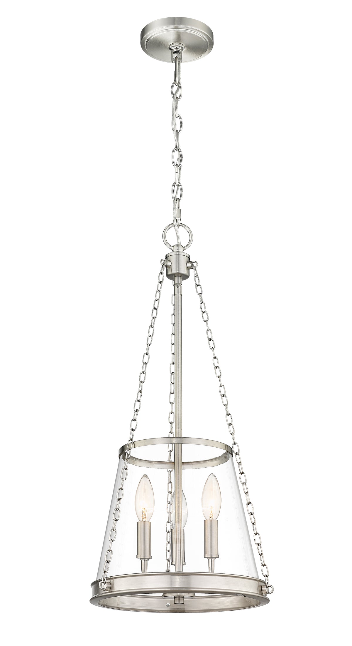 Lustre Prescott Nickel brossé, 12" – vue 5