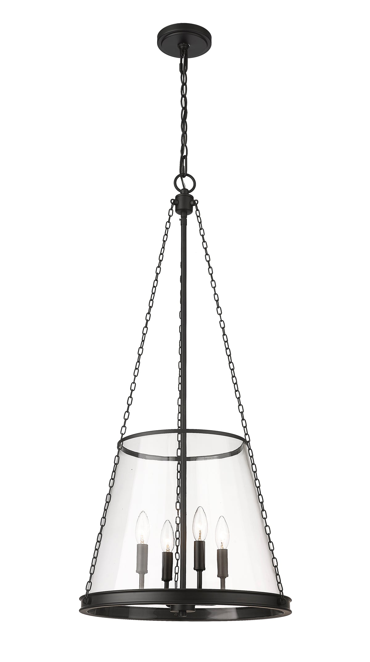 Lustre Prescott Noir mat, 18" – vue 5