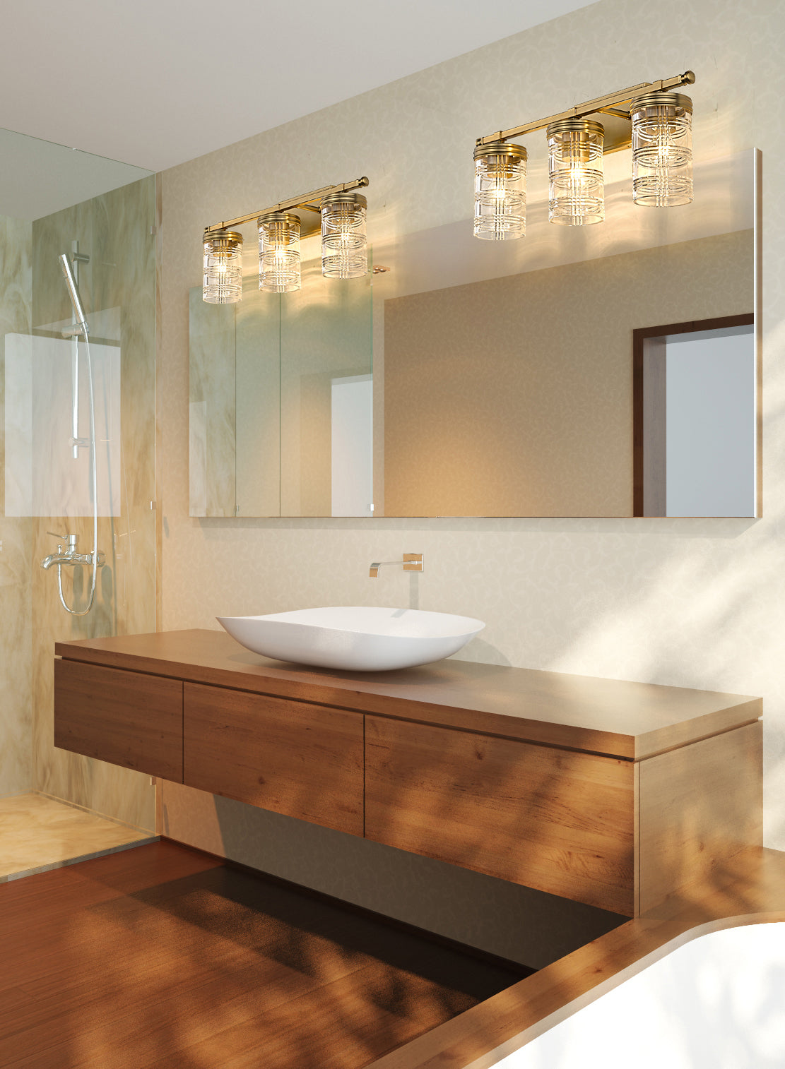 Luminaire de vanité Archer Or héritage, 25" – vue 2