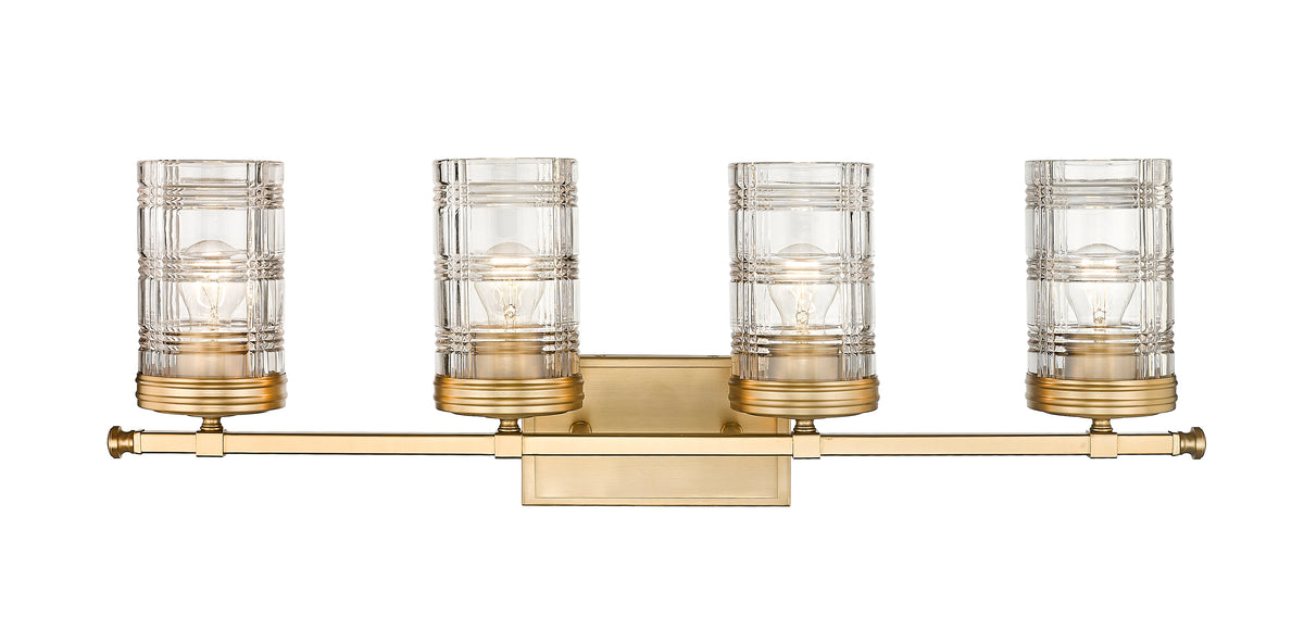 Luminaire de vanité Archer Or héritage, 32 3/4" – vue 4