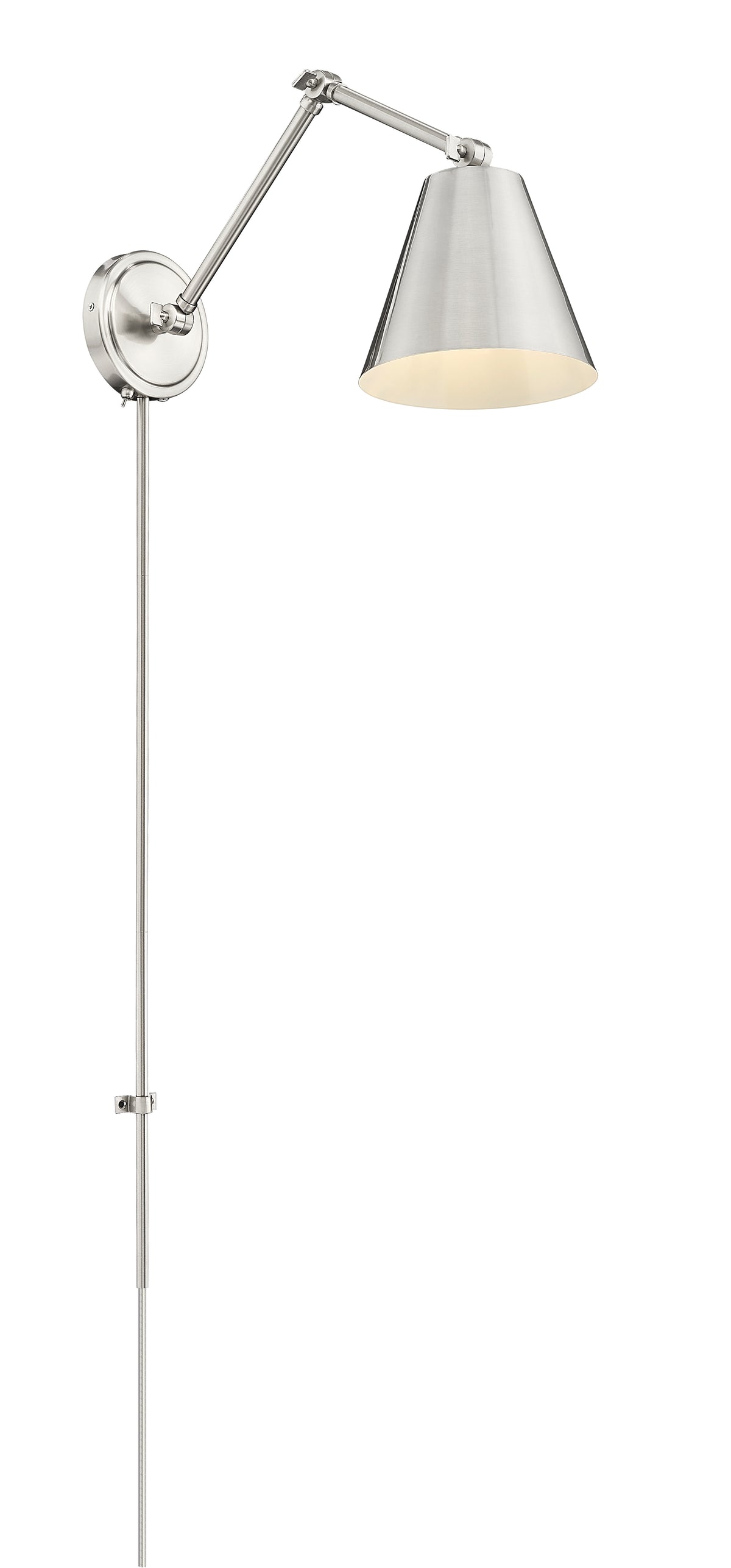 Applique murale Regent Nickel brossé – vue 4