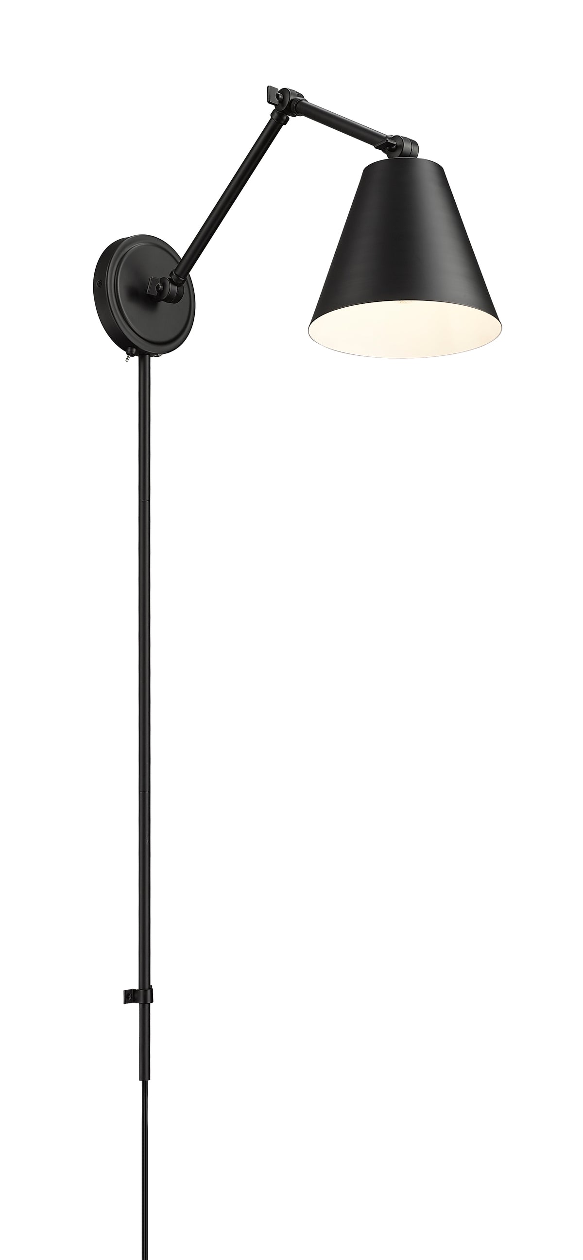 Applique murale Regent Noir mat – vue 4