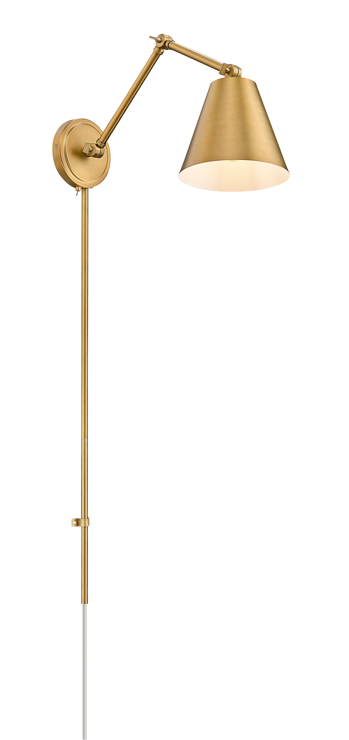 Applique murale Regent Laiton frotté – vue 4