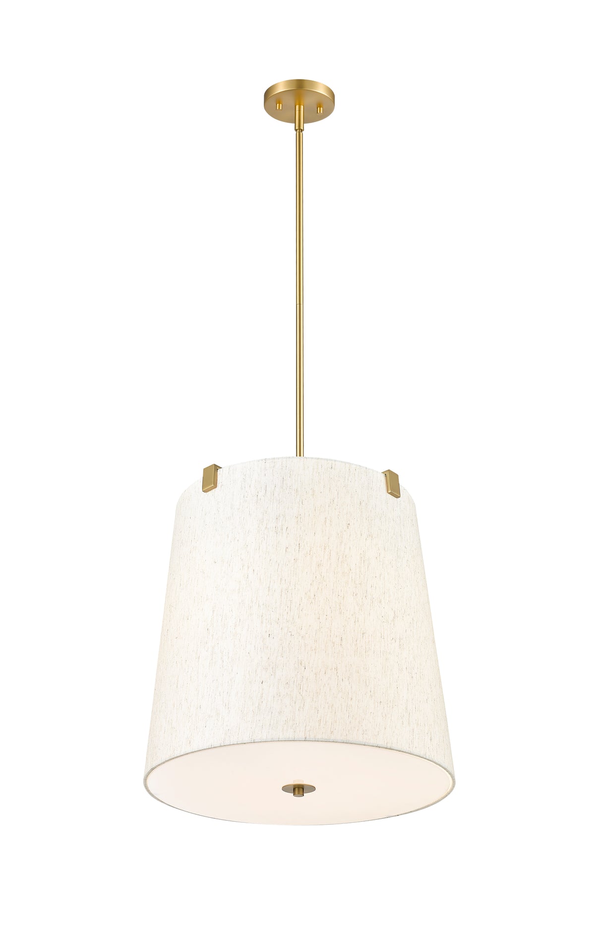 Suspension Weston Or moderne, Crème, 18" – vue 5