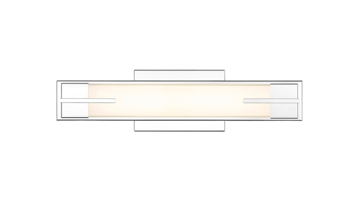Barre d'éclairage de salle de bain Chase Chrome, 18" – vue 5