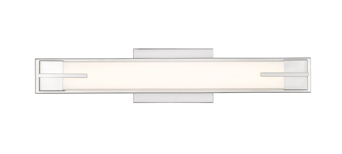 Barre d'éclairage de salle de bain Chase Nickel brossé, 23" – vue 5