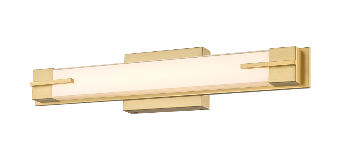 Barre d'éclairage de salle de bain Chase Or moderne, 23" – vue 4