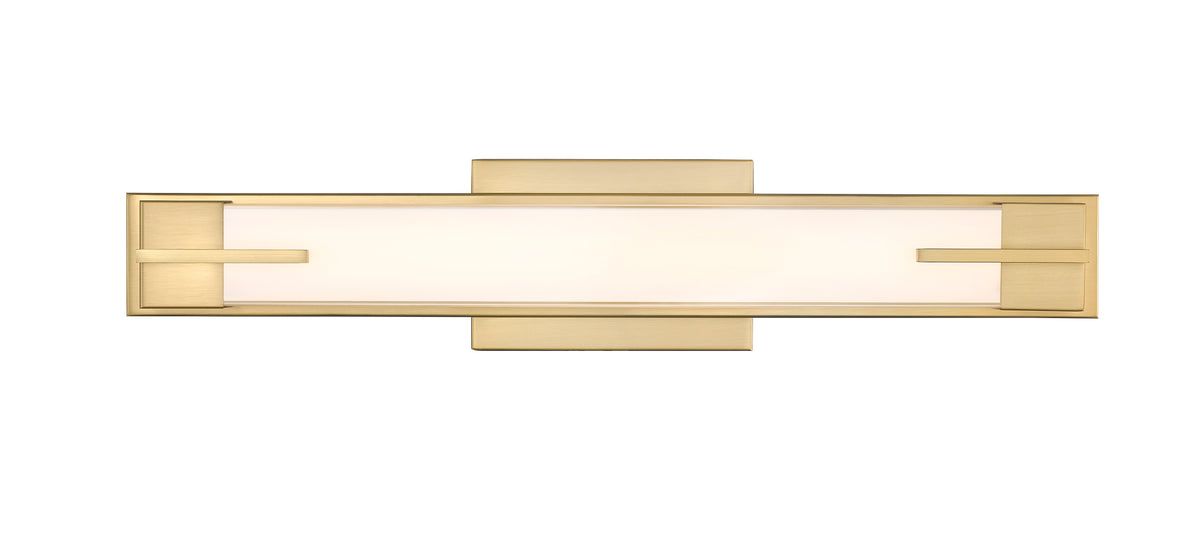 Barre d'éclairage de salle de bain Chase Or moderne, 23" – vue 5