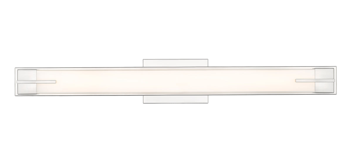 Barre d'éclairage de salle de bain Chase Nickel brossé, 33" – vue 5