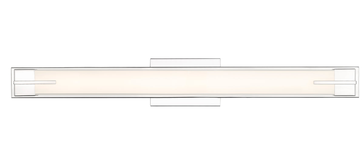 Barre d'éclairage de salle de bain Chase Chrome, 33" – vue 5