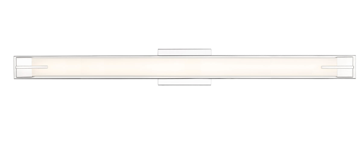 Barre d'éclairage de salle de bain Chase Chrome, 43" – vue 5