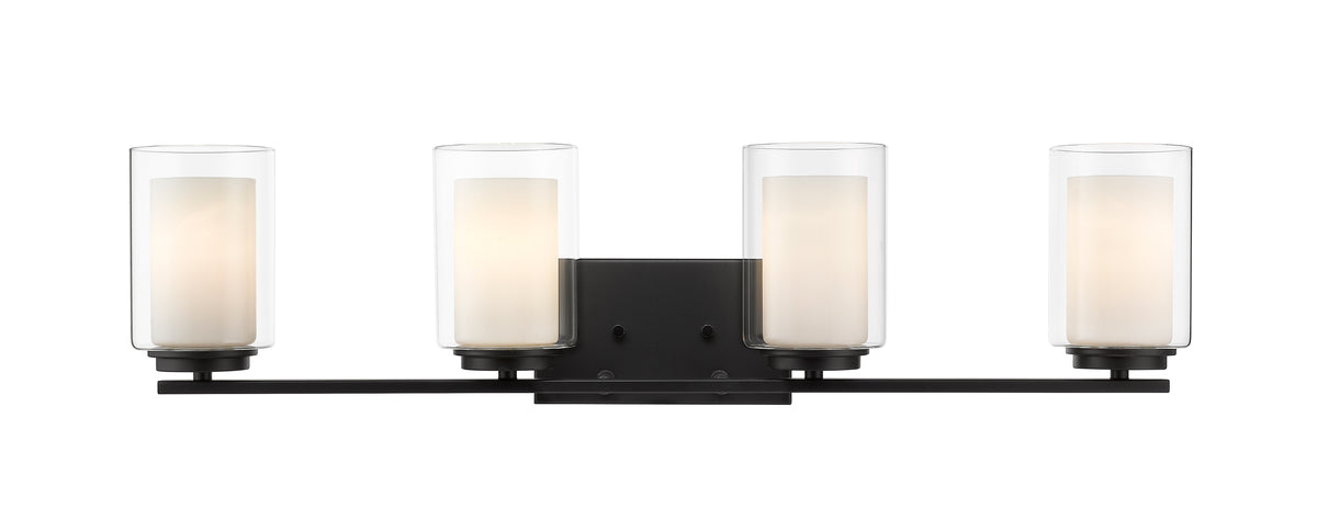 Luminaire de vanité Willow Noir mat, 31 1/2" – vue 4