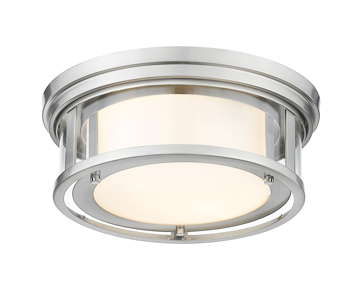 Plafonnier Willow Nickel brossé, 16" – vue 5
