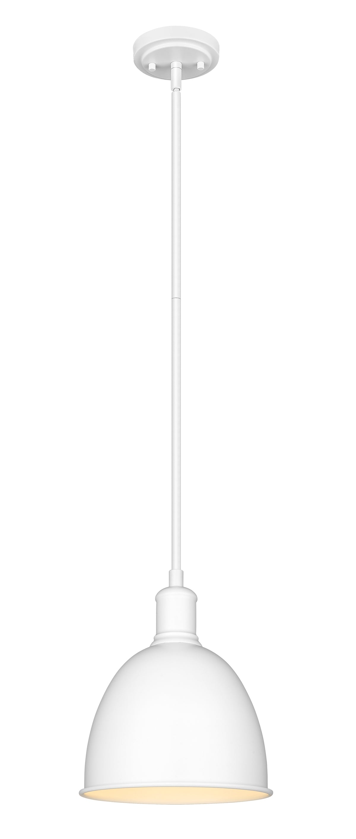 Mini-suspension Sawyer Blanc satiné – vue 5