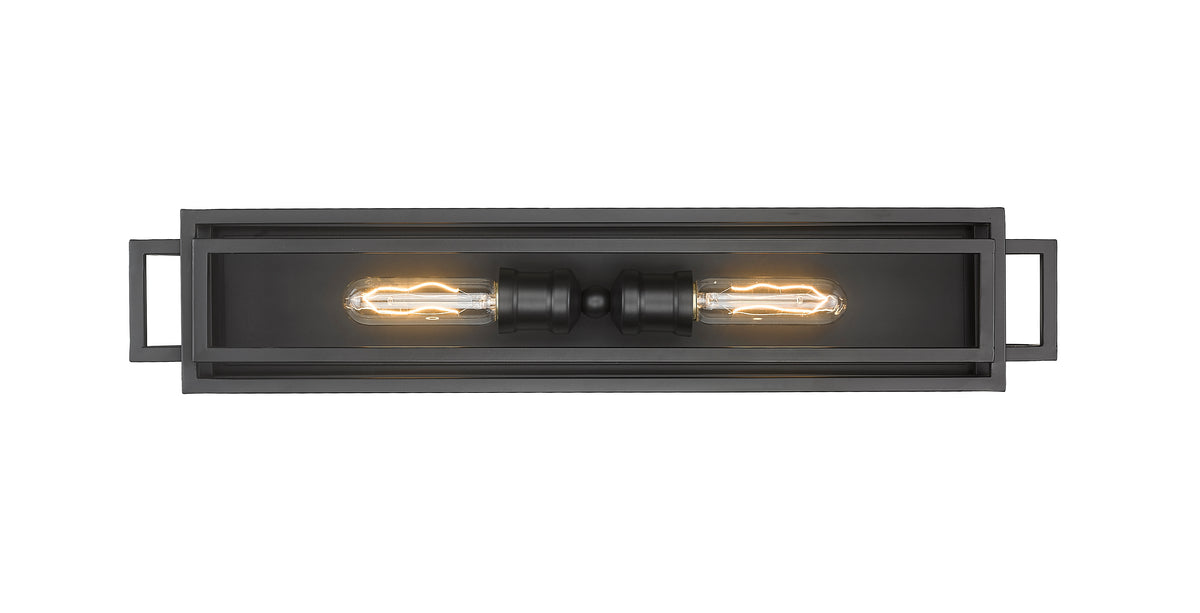 Luminaire de vanité Titania Noir mat, nombre ampoules 2 – vue 4