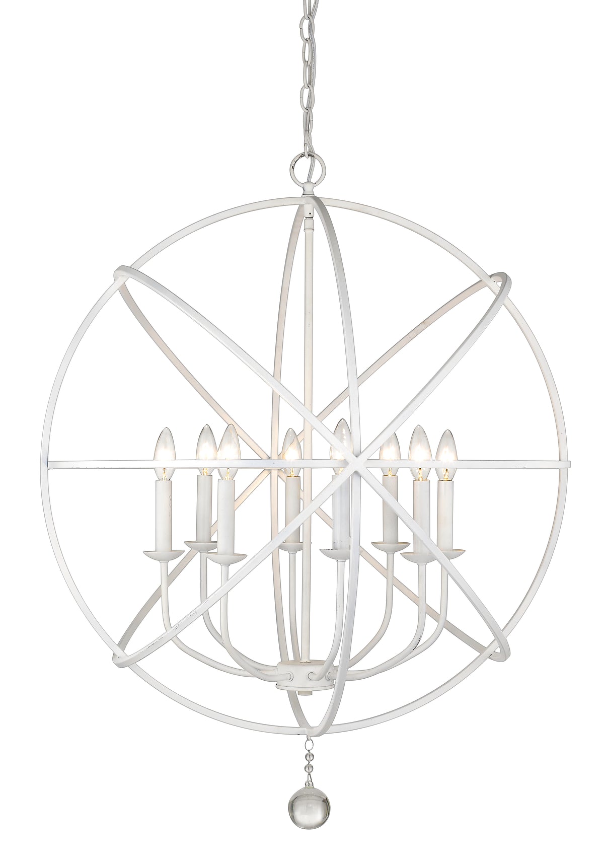 Lustre Tull Blanc mat, 30" – vue 3
