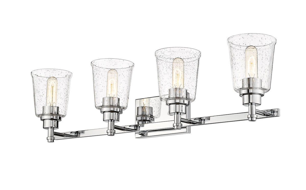 Luminaire de vanité Bohin Chrome, 32" – vue 4