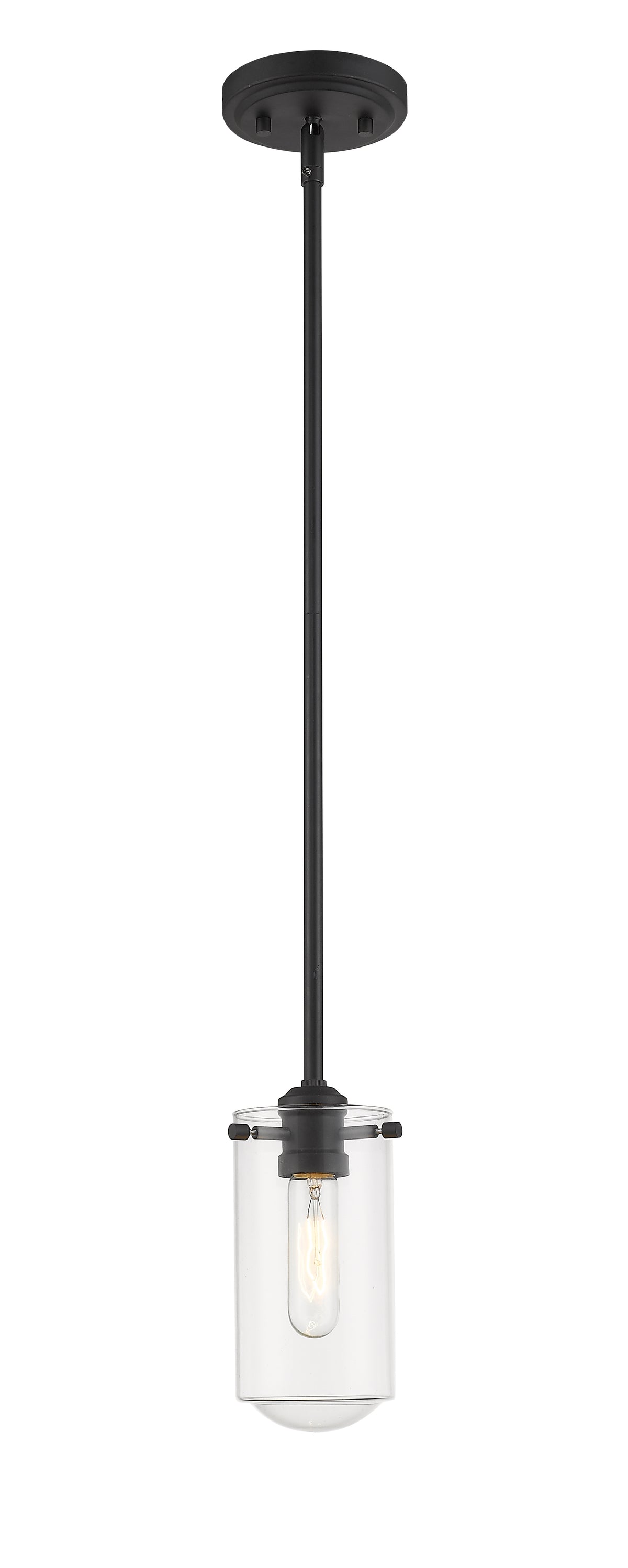 Mini-suspension Delaney Noir mat – vue 5