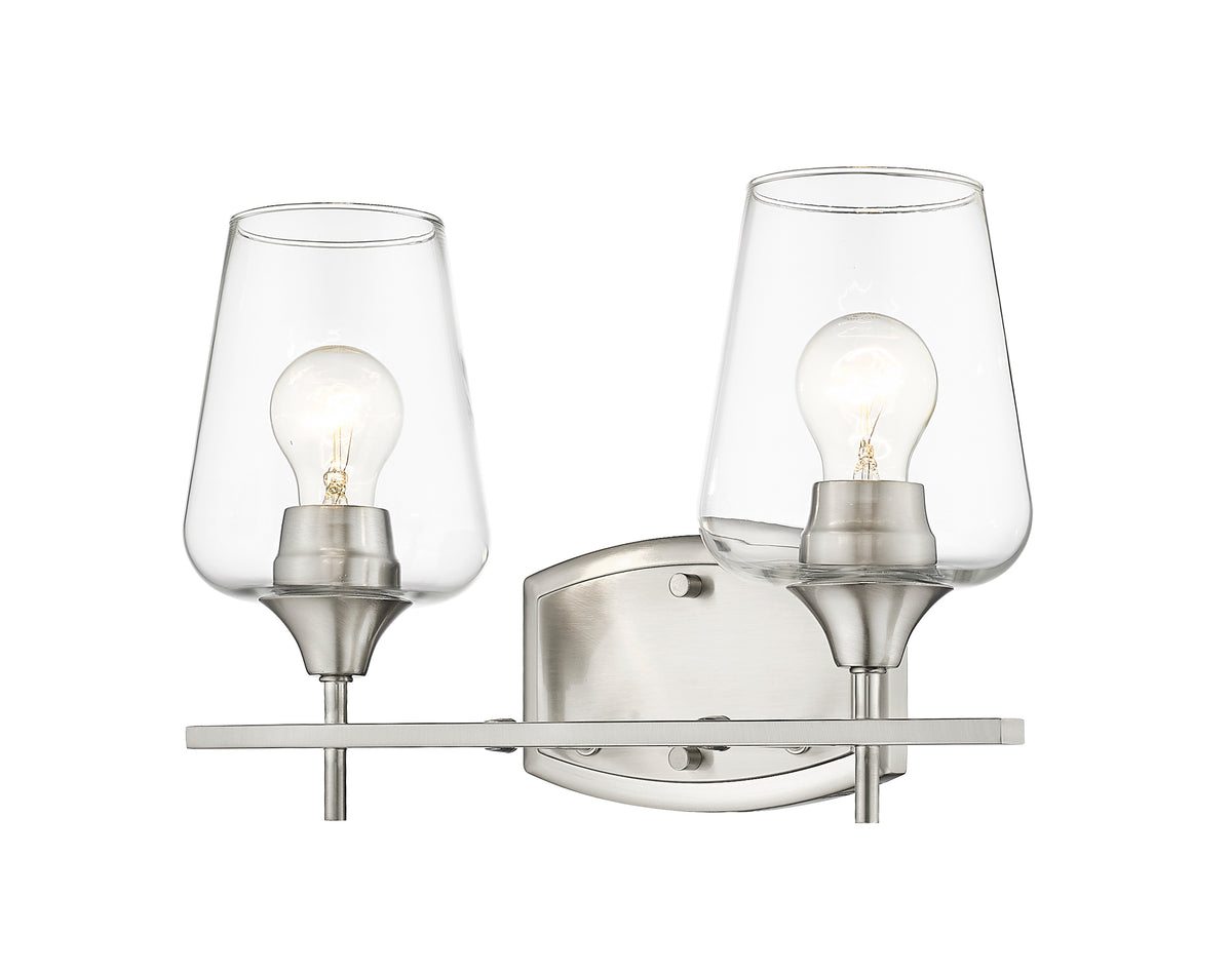 Luminaire de vanité Joliet Nickel brossé, 15" – vue 5
