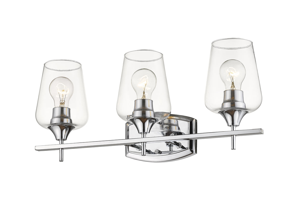 Luminaire de vanité Joliet Chrome, 21 1/2" – vue 4
