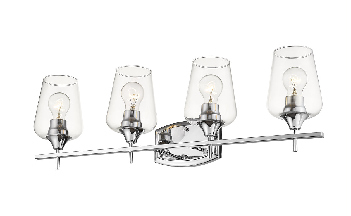 Luminaire de vanité Joliet Chrome, 30" – vue 4