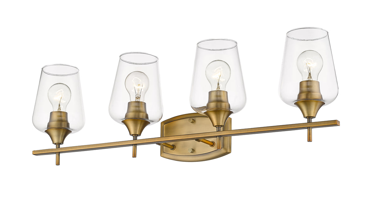 Luminaire de vanité Joliet Laiton ancien, 30" – vue 4