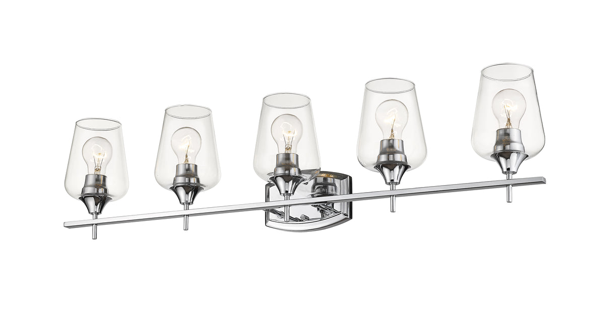 Luminaire de vanité Joliet Chrome, 38" – vue 4