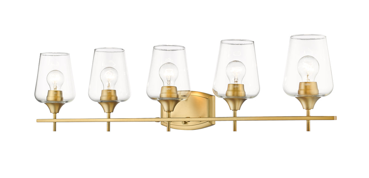 Luminaire de vanité Joliet Laiton ancien, 38" – vue 5