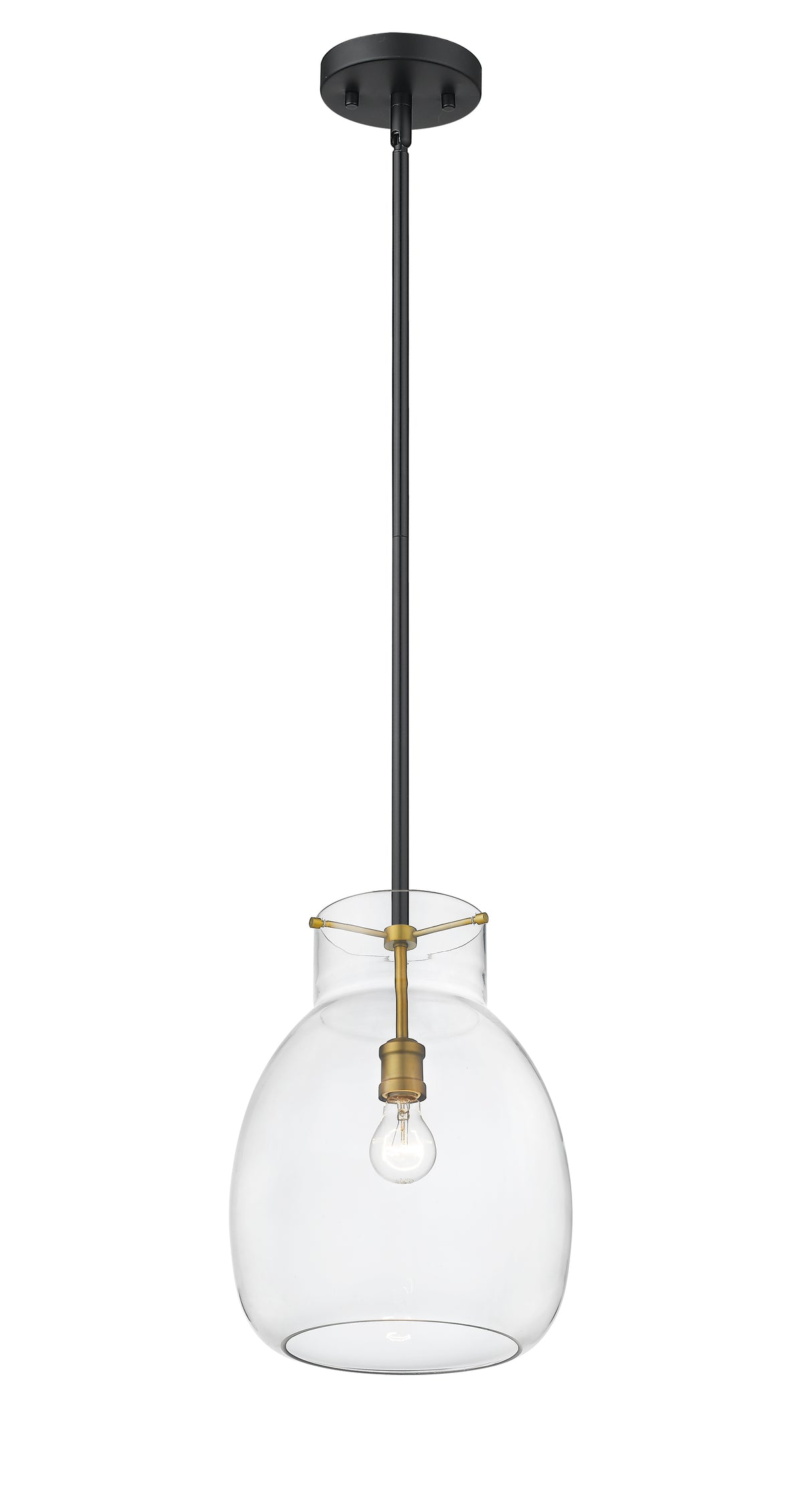 Suspension Bella Noir mat + Laiton vieilli, 16" – vue 5