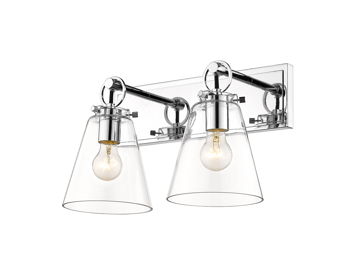 Luminaire de vanité Harper Chrome, 15 1/2" – vue 5