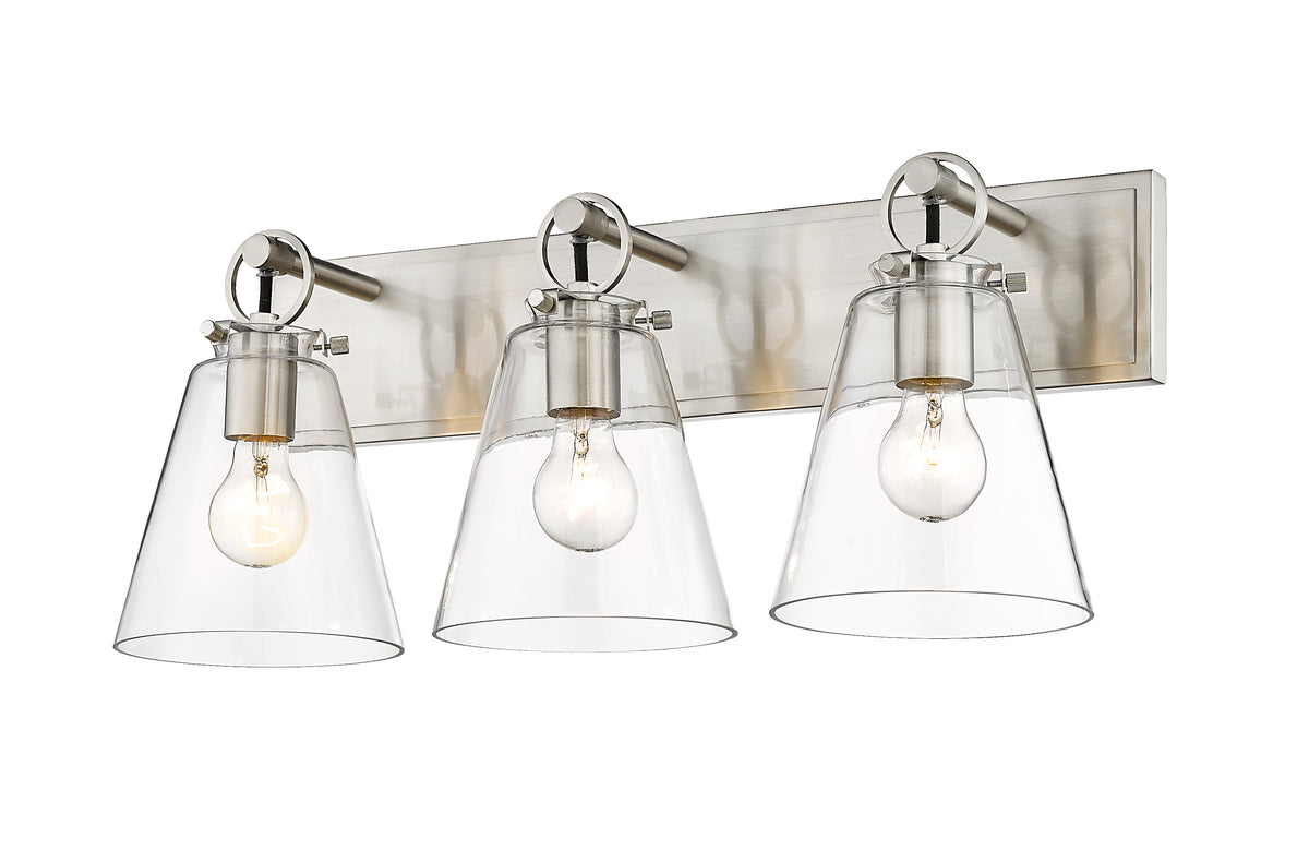 Luminaire de vanité Harper Nickel brossé, 23" – vue 5